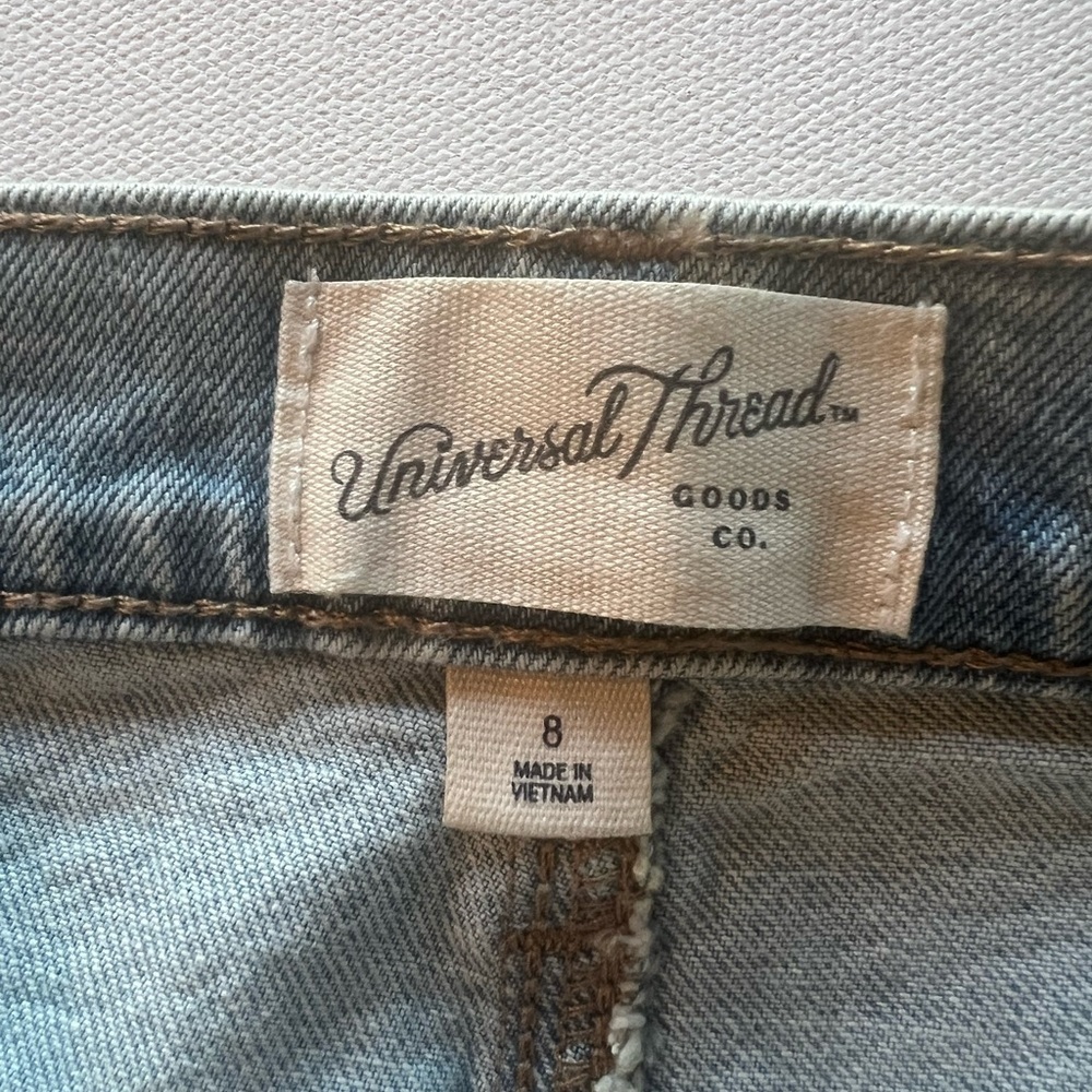 NWT Women's High-Rise Denim Maxi Skirt Universal Thread Medium Wash Size 8🔥🔥(L) - Picture 3 of 8